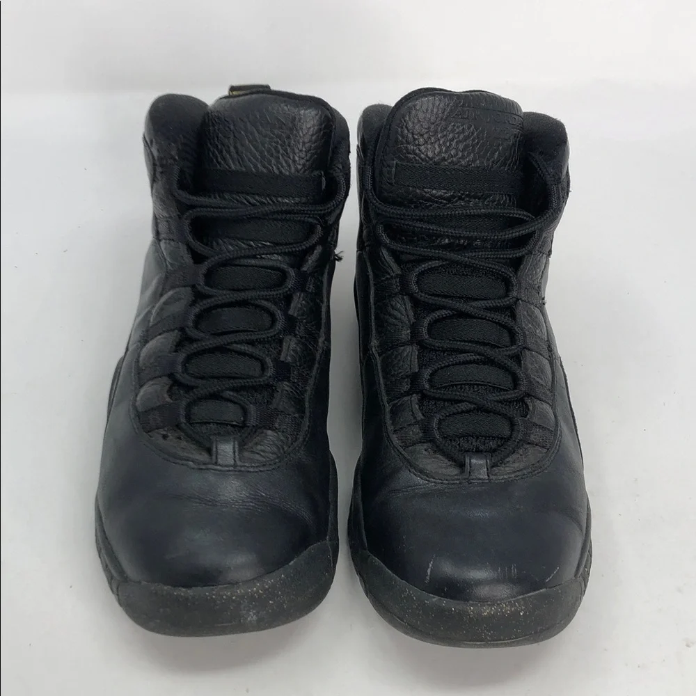 Air Jordan 10 Retro NYC Black Gold (GS) 310806-012 Youth Sneakers - Size 6.5Y